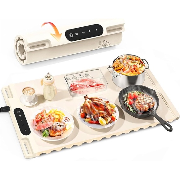 Blue Heating Pad with Instructions and Cord (051) - Picture 3 of 3